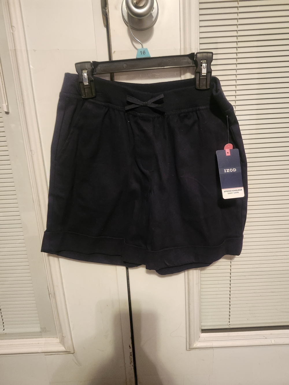 Izod Navy Elastic Shorts